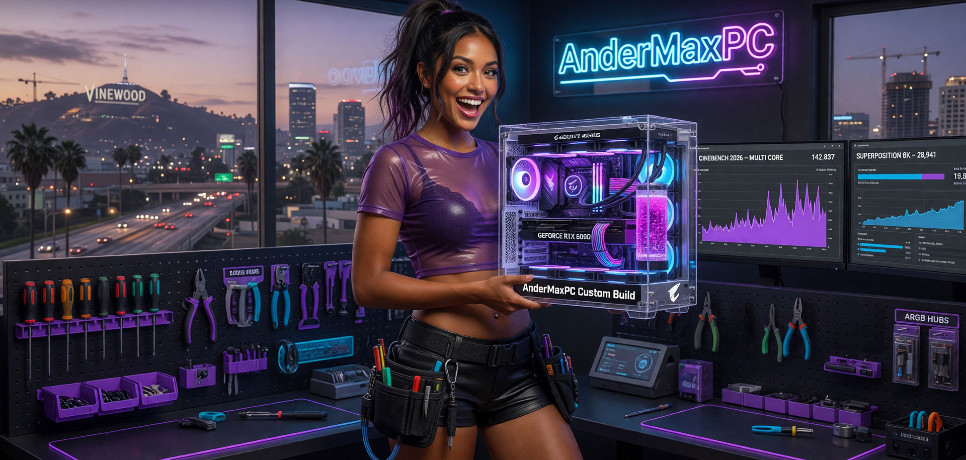 AnderMaxPC banner showing PC repair, custom builds and gaming PCs in Ireland